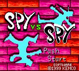 Spy vs Spy Title Screen